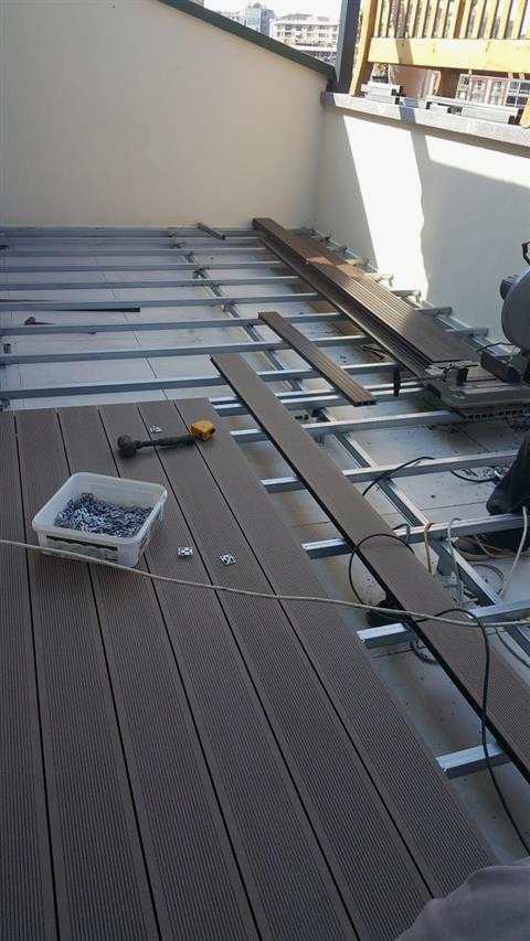 Balkon kompozit kaplama