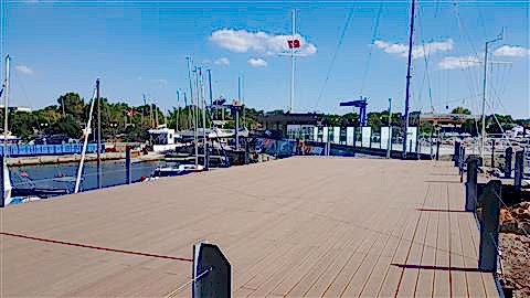 Liman kompozit deck uygulama