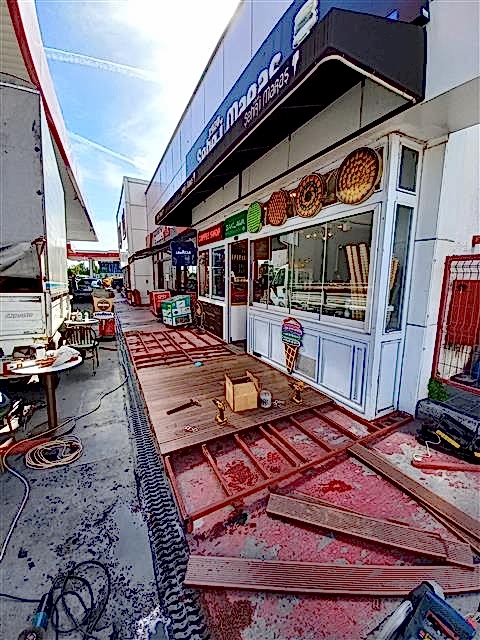 Restoran zemin kaplama